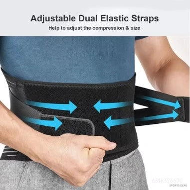 Faja Lumbar Ortopédica Premium con Doble Soporte Ajustable