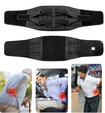 Faja Lumbar Ortopédica Premium con Doble Soporte Ajustable