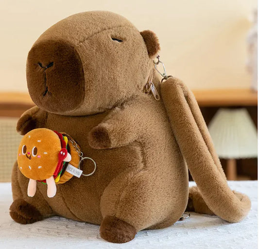 Capybara Plush Backpack